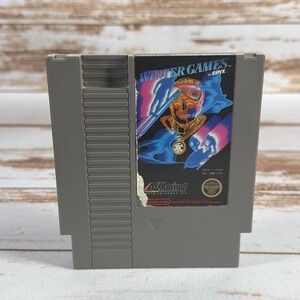Winter Games NES 1987 Authentic Cartridge Only Tested Working Classic Used